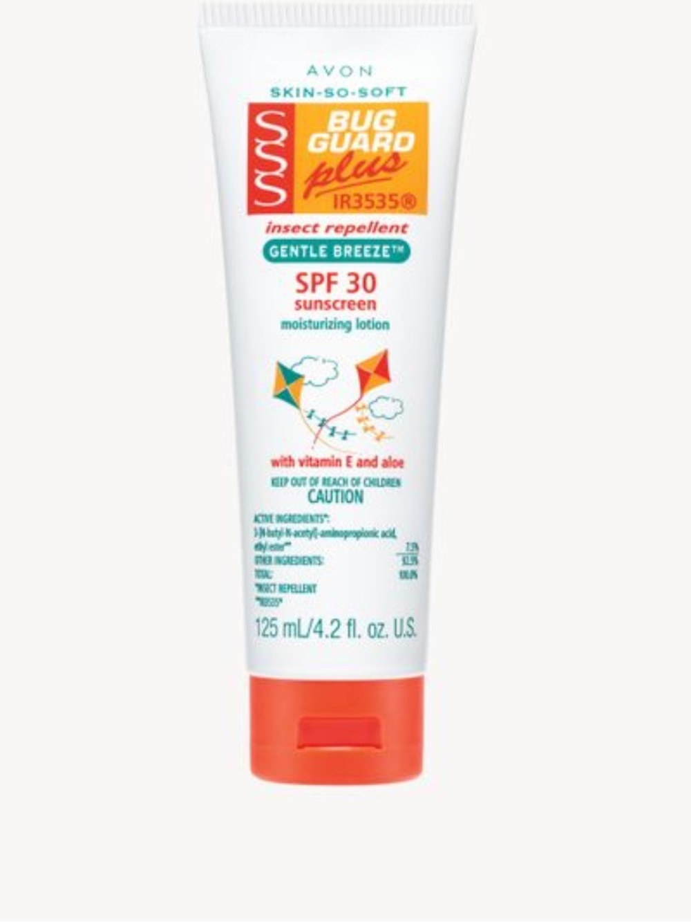 *AVON* Skin So Soft Bug Guard Plus Gentle Breeze SPF 30 Size 4.2 fl. oz.